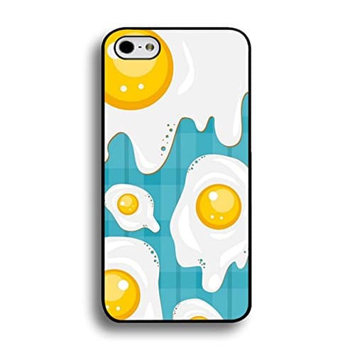 Iphone 6 Plus 6s Plus 5.5 Inch Food Case,Creative Design Fried Egg Pattern Premium Quality Slim Phone Cover Case Fit Iphone 6 Plus 6s Plus 5.5 Inch