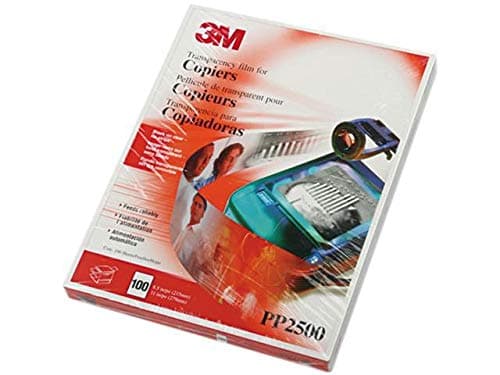 3M PP2500 Plain Paper Copier Transparency Film