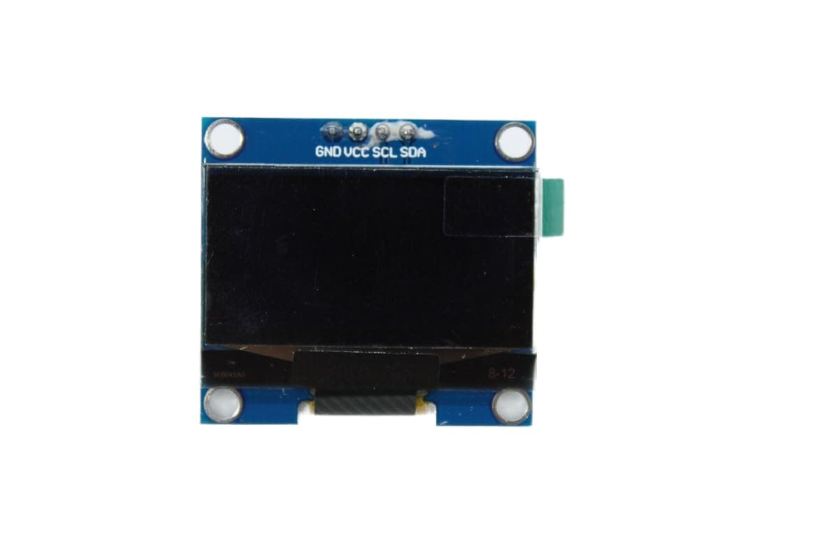 Besomi Electronics OLED Display 1.3 Inch - High-Resolution Screen Module for Arduino, Raspberry Pi, and DIY Electronics Projects - Bright, Low Power Consumption Display