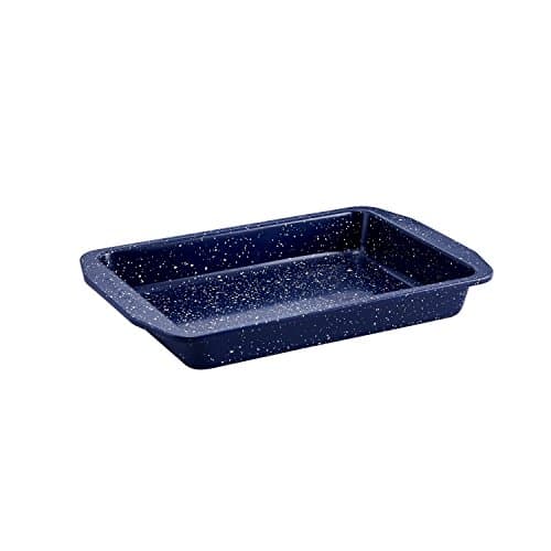 Paula Deen Speckle Bakeware Nonstick Baking Pan / Nonstick Cake Pan, Rectangle - 9 Inch x 13 Inch, Blue
