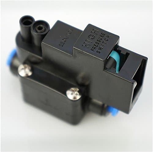 RO High Pressure Switch Heavy Black.