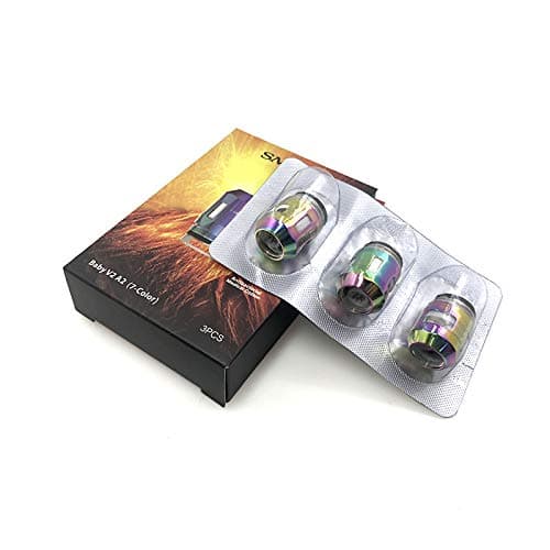 【Ori'ginal】3 Pcs R'eplacemen't' |TF'V'8'| V'2 A2' for/V'8/ B-a-b-y' (0.2 ohm) (Rainbow)