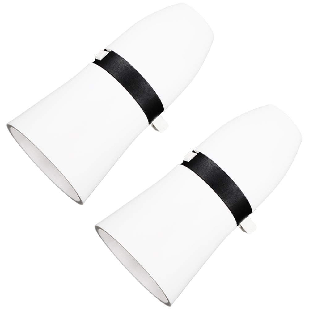 Bayonet B22 Standard Switch Light Lamp Holder, B22 BC Socket Lamp Holder Base with Cord Grip, Bayonet Cap Fitting for Pendant Lamp, Ceiling Lamp (2-Pack, White).