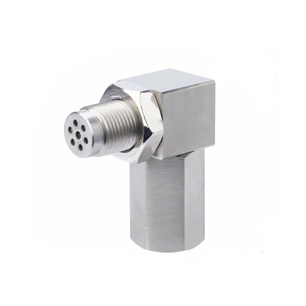 PRITZKER O2 Oxygen Sensor Extender,PRITZKER 90 Degrees Design Oxygen Sensor Spacer Engine Light Adapter Accessories M18*1.5