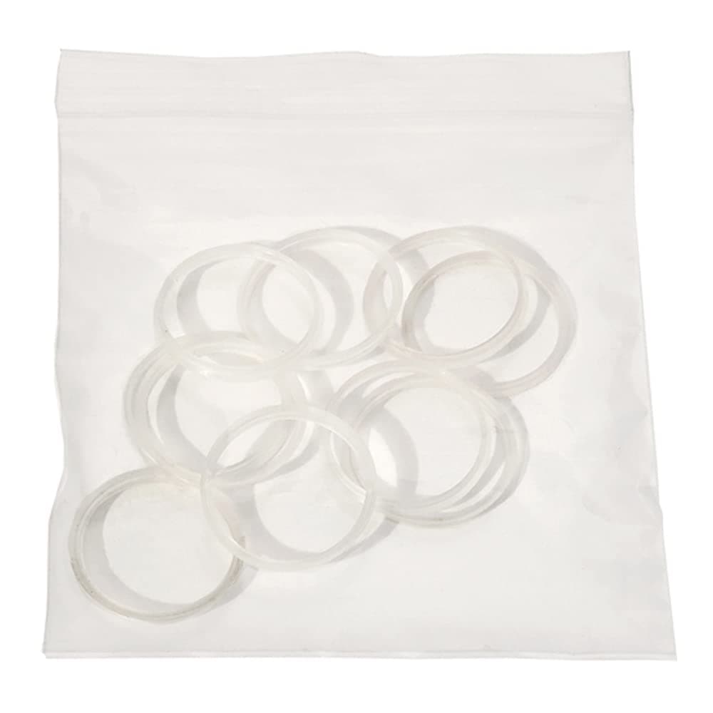 Hybex B3000-RIN Polypropylene Replacement Sealing Ring for Media Storage Bottle, GL45 Thread Size (Pack of 10)