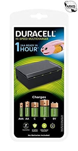 Duracell CEF22-UK - Multi Charger for AA/AAA/C/D/9V