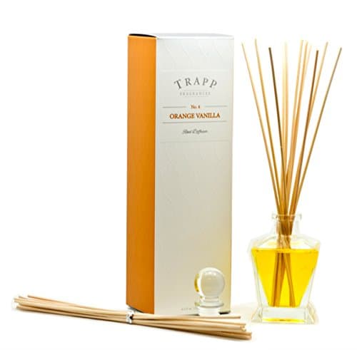 Trapp Ambiance Collection Reed Diffuser Kit, No. 4 Orange/Vanilla, 4.5-Ounce