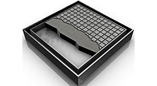 Infinity Drain TD 20-3I PS TD 20 Kit w/Cast Iron Drain Body 3" Outlet in Polished Stainless