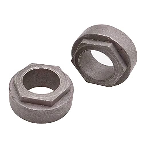 Tektall Hexagon Steering Bushing 741-04237B 941-04237B Replace for Cub Cadet MTD Troy Bilt Yard Machine Yardman Lawnmower 1/2" Thick & 1-1/8" in Diameter Alloy Durable