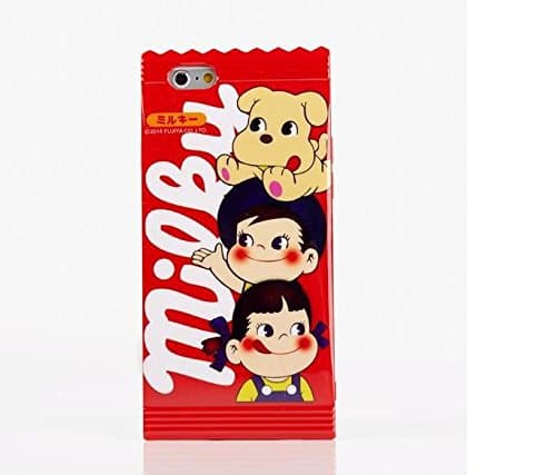 Cute Milky Candy Wrapper Design Soft TPU Cases for Apple iPhone 5 5s Covers Japanese Cartoon Kawaii Style Girls Boy Kids Original Gift Box Red Creative Unique Lovely Novelty Family