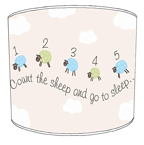Sheep Lamb Lampshade for A Ceiling Light in 3 Sizes - Free Personalisation