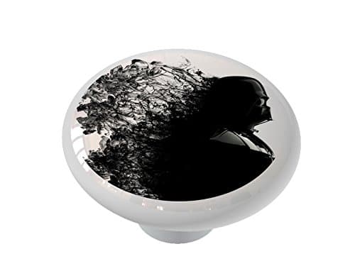 Vaporizing Vader Ceramic Drawer Knob