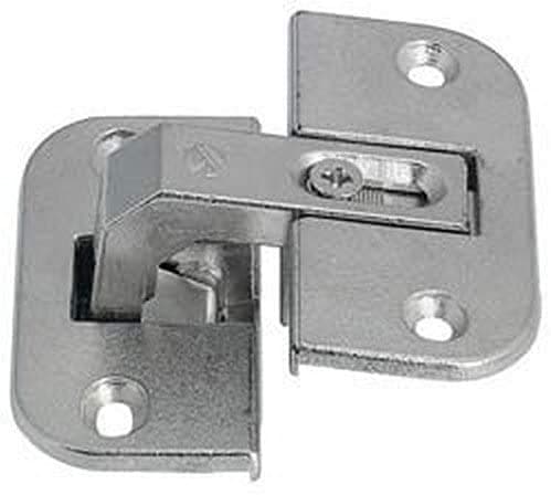 Hafele Pie-Cut Corner Hinges (10 Pairs)