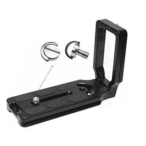 Wiiguda@Universal L Quick Release Plate Bracket For ARCA-SWISS, RRS, KIRK, MARKINS, SUNMAYFOTO, BENRO, and so on.