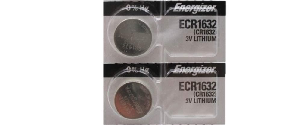 CR1632 Lithium Battery 3V (2 Batteries Per Pack)