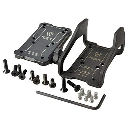 ARWIN REX Reflex Exoskeleton Red Dot Optics Sight Mount for Top Rail Fit for Fastfire Docter Vortex Delta Point Trijicon RMR/TRD