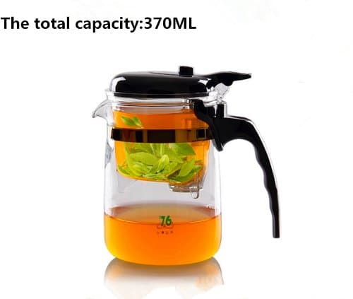 Top Grade Automatic Glass Tea Cup/teapot with Filter Tank (370ml)