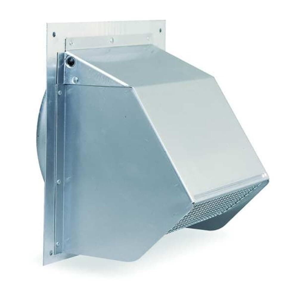 Broan 641 Wall Cap for 6" Round Duct for Range Hoods and Bath Ventilation Fans