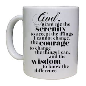 AA Serenity Prayer - Cup/Mug - Great Gift Idea