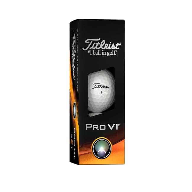 Golf Pro V1 RCT 3-Balls, White