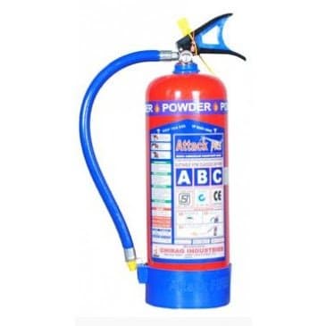 Attack Fire Metal ABC Fire Extinguishers Mount, 4 kg, Standard, Red
