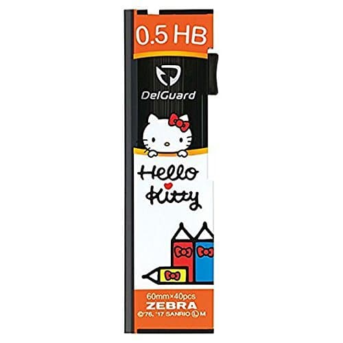 Zebra Hello Kitty Delguard Sharp pencil replacement core 0.5 mm LD7- HK-HB