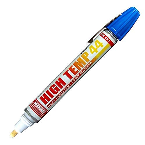 High Temp 44 Paint Marker (Box 12, Blue)