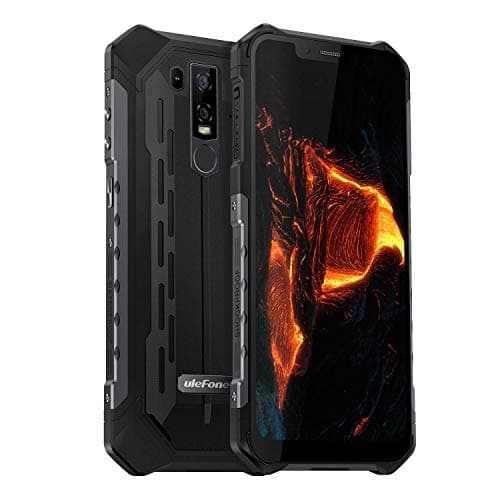 Ulefone Armor 6 IP68 Waterproof Unlocked Cell Phone, Android 8.1 Outdoor Smartphone 6.2" 19:9 FHD+, Helio P60 6GB + 128GB, Dual 4G LTE Global Bands, GPS+GLONASS, 5000mAh Battery, Shockproof (Black)