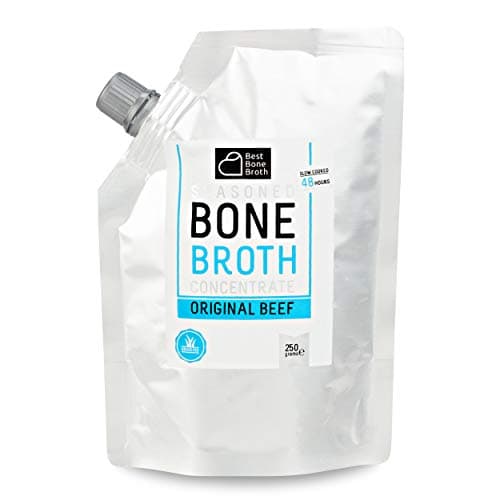 Premium Beef Bone Broth Concentrate Pouch - Maximized Nutrition Bone Broth On The Go - No Hormones or Additives, Delicious Natural Flavor, Sourced From AU & NZ Beef - Beef Broth 8.81 FL OZ