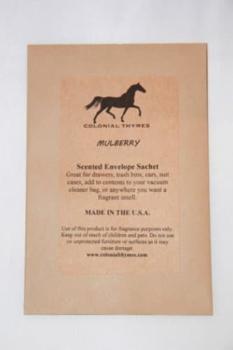 Colonial Thymes Mulberry Scented Drawer Sachet