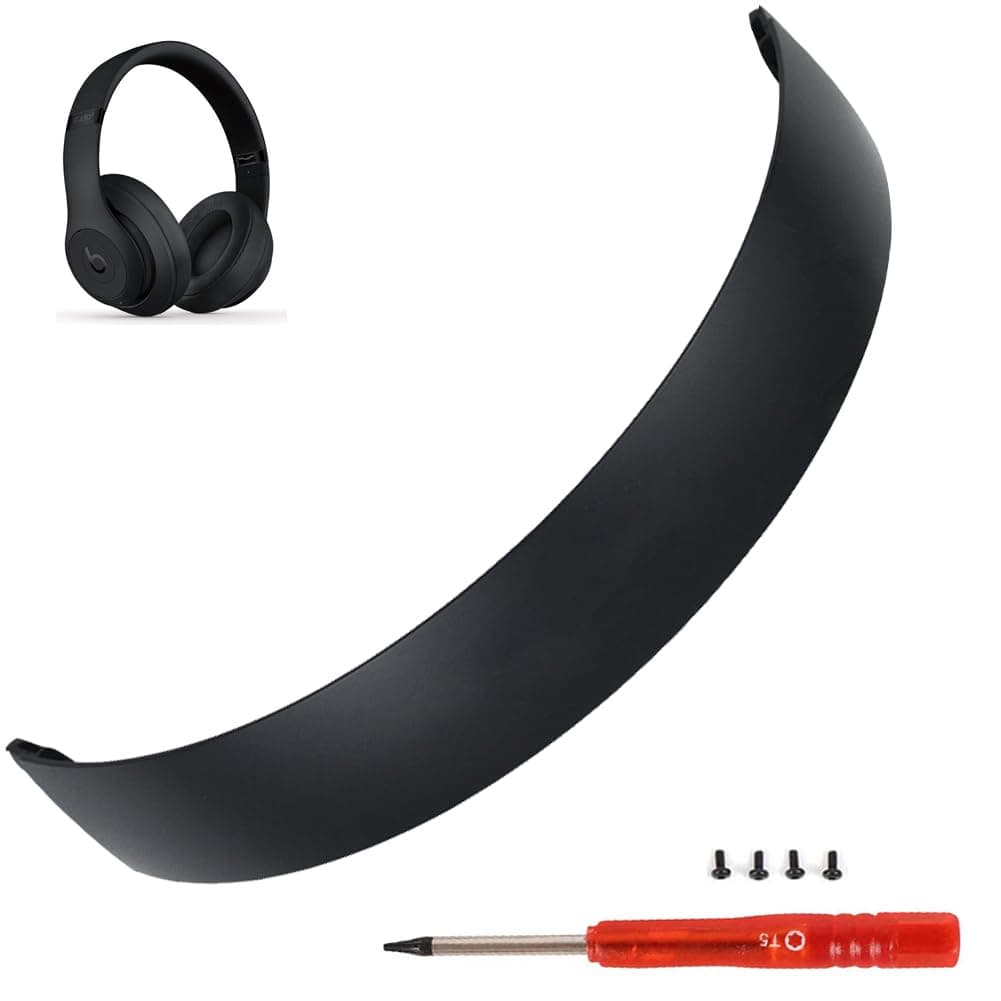 Studio 3 Wireless Headband as Same as the OEM Replacement Arch Band Studio3 Parts Accessories Compatible with Beats by Dr. Dre Studio3/A1914 and Studio 2 Wired/Wireless Headphones (Matte Black)
