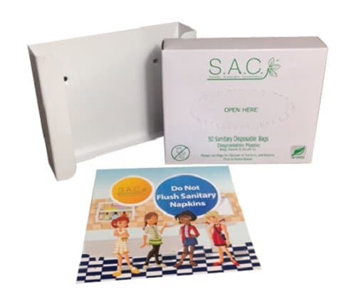 Menstrual hygiene disposal bags