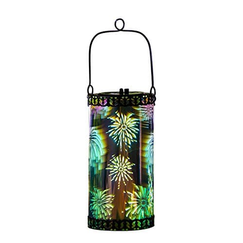Fireworks Stargazing Solar Powered Hanging Lantern Light