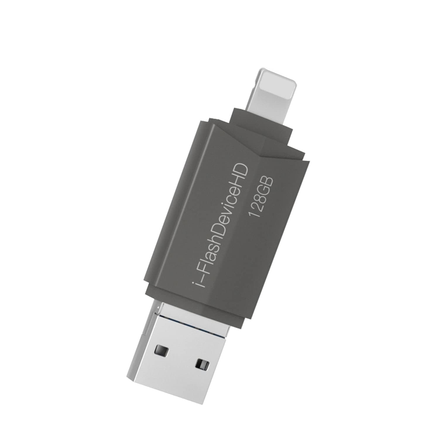 128GB Lightning to USB3.0 Flash Drive Memory Stick for iPhone/iPad/iPod Backup, Micro Android Phone, PC/TV/Projector