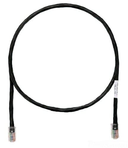 PanduitUTPCH7BLY Category-5E 8-Conductor Non-Booted Patch Cord, 7-Feet, Black