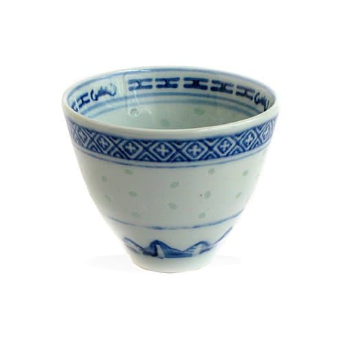Rice Pattern Tea Cup