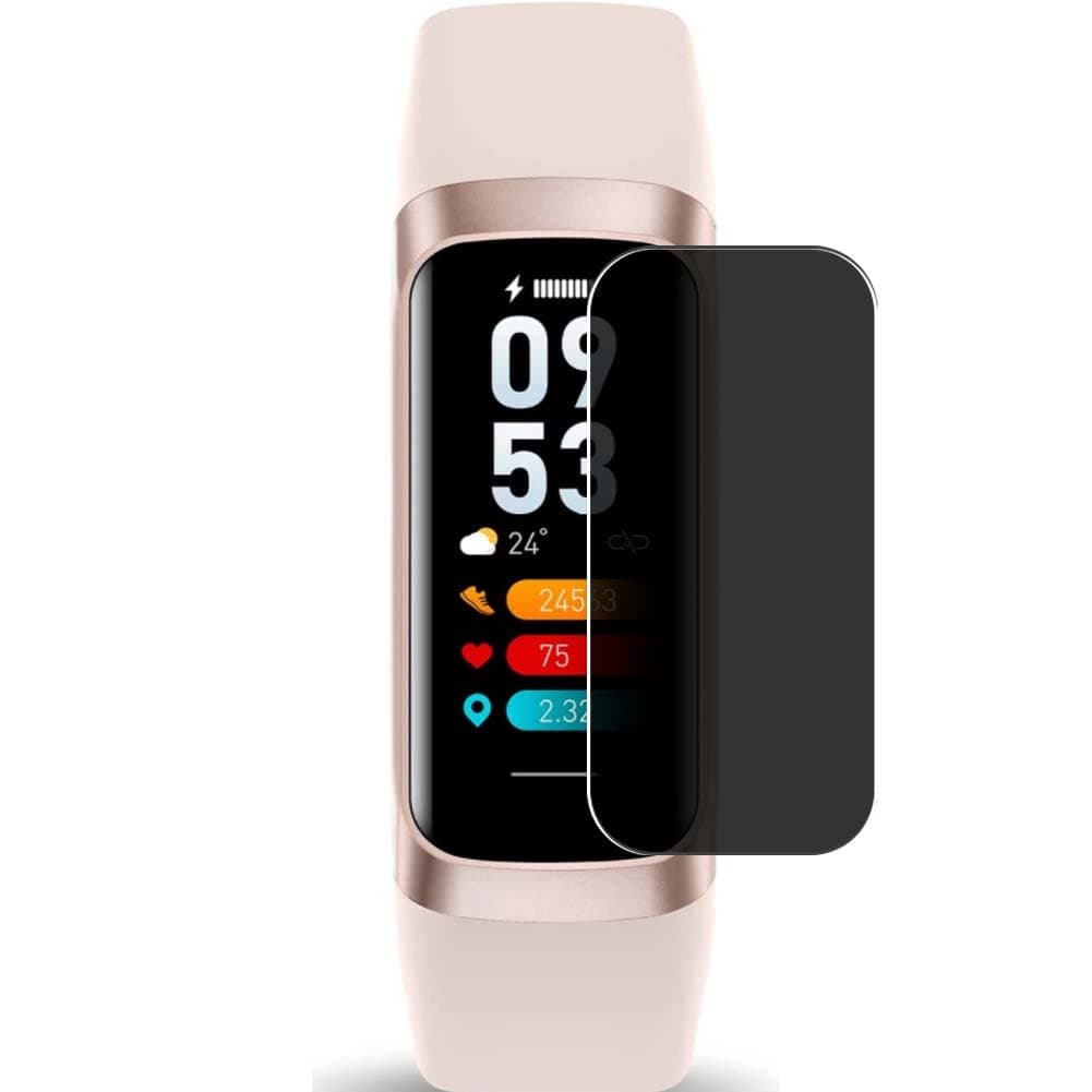 Puccy Privacy Screen Protector, compatible with IMFRCHCS C60 1.1" Smart Watch smartwatch Anti Spy Film TPU Guard （ Not Tempered Glass Protectors ）