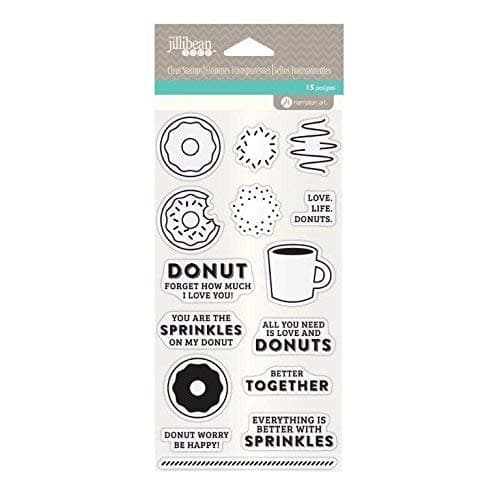 Coffee & Donuts Clear Stamps