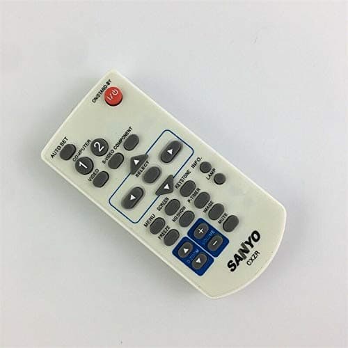 Replacement Remote Control for Sanyo Projector PLC-XU41 PLC-XU47 PLC-XU48 XU51 XU56 XU58 Remote Control