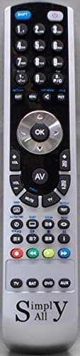 SimplyAll Compatible Remote Control for the Philips LEONARDO21-135B
