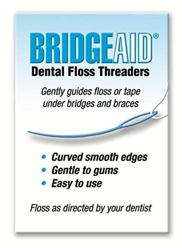 Flossaid TRP30 Bridgeaid Dental Floss Threader, 4 Pack