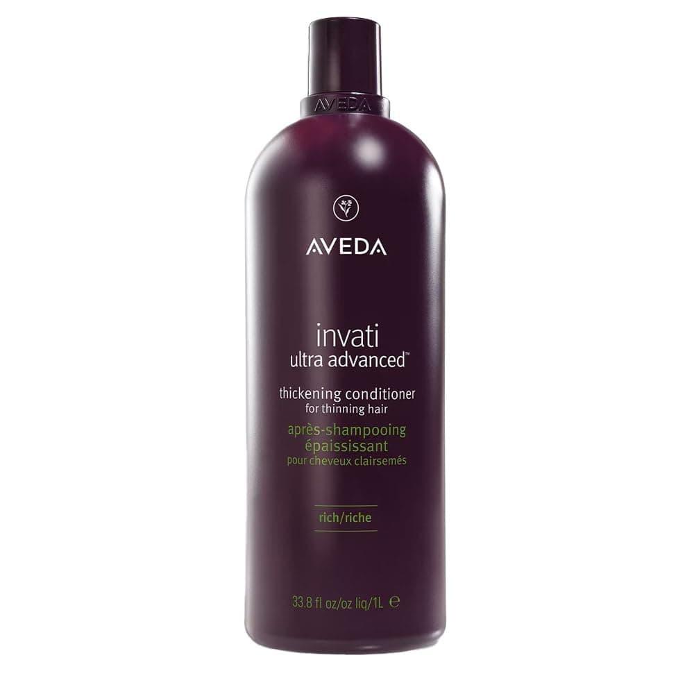 Aveda Invati Ultra Advanced Thickening Conditioner Rich | Level 2/4 | Reduces Hair Loss by 77%*| For Medium/Thick Thinning Hair | Normal/Oily Scalp | 96% Natural Origin **