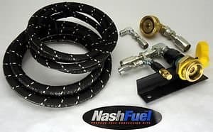 NashfuelPropane Remote Fill Kit with Mounting Bracket