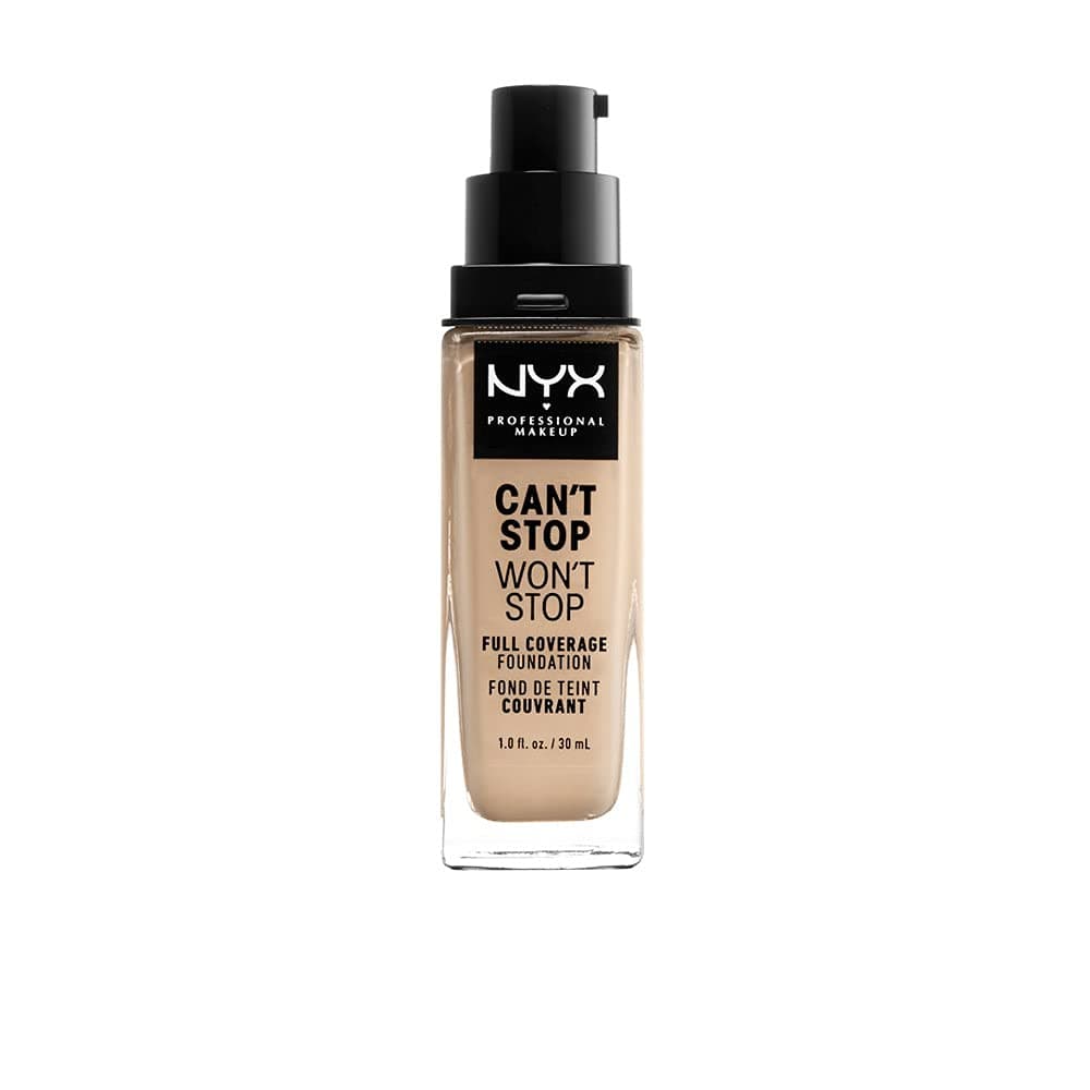 Can't Stop Won't Stop Foundation, 24h Full Coverage Matte Finish - Nude