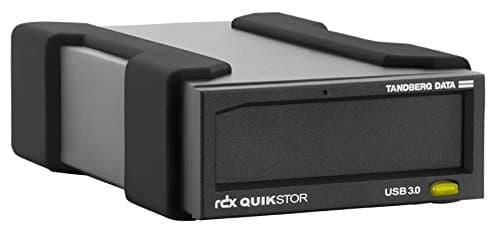 TandbergRDX External Drive kit with 4TB, Black, USB3+ (Includes Windows Backup and Apple Time Machine Support) 8866-RDX