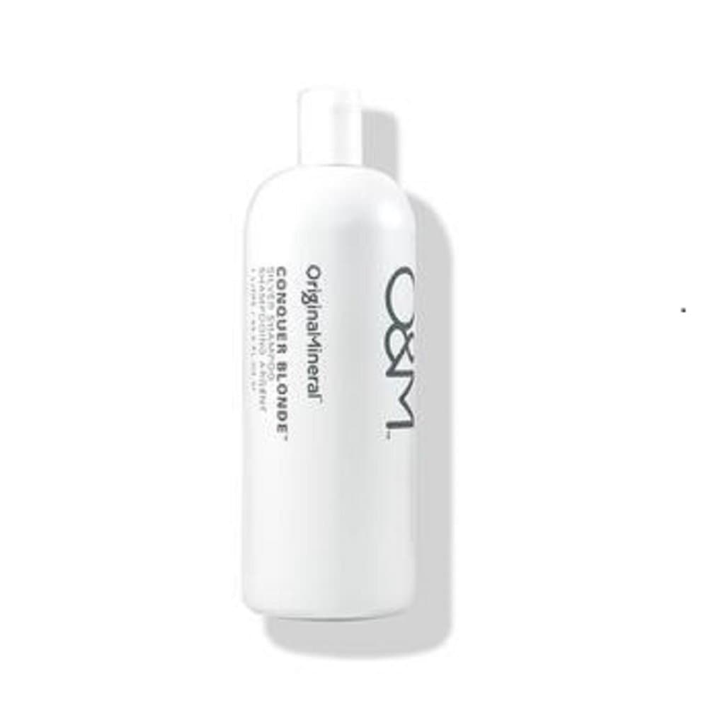 O&M Conquer Blonde Silver Shampoo, 34oz