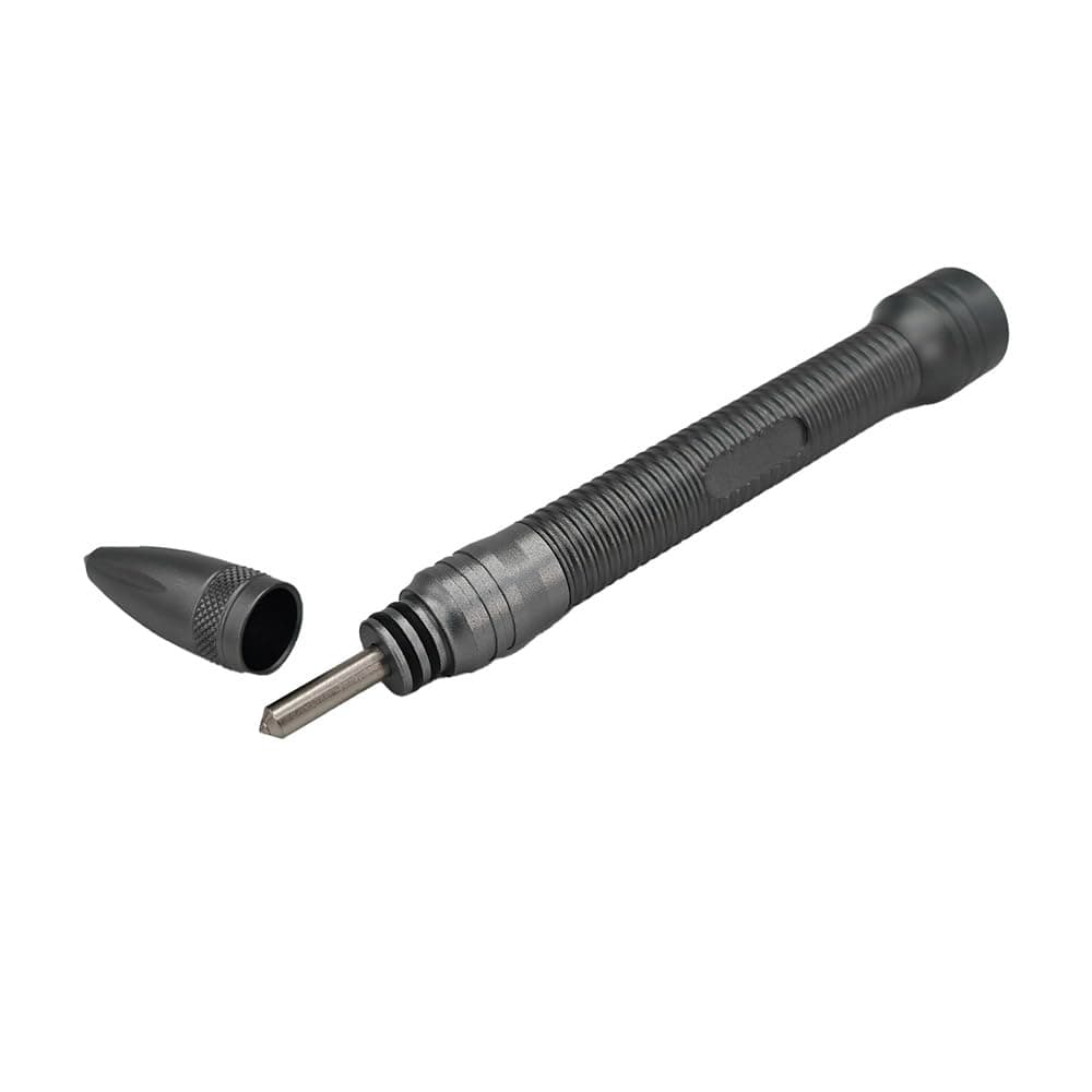 Glass Cracker Pen - Adjustable Blasting Tool for Smartphone Back Cover and Camera Lens Removal, Emergency Window Breaker