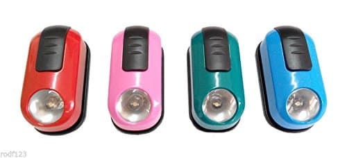 Ukayed Single Bright LED Stick & Click Tap Wall Work Garage Home Mini Electric Light-RED