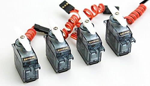 Dynam DY-1008 4pcs Combo 9G Digital servo with Half Metal Gears for RC Airplanes and Helicopter