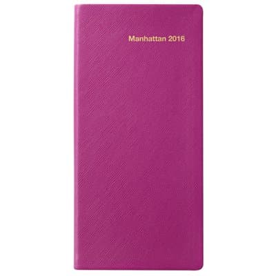 2016 Per Annum Pocket Diary Honey Suckle